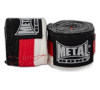 Metal Boxe BANDE DE BOXE 4M BANDE D'ENTRAINEMENT noir/blanc/rouge 4m