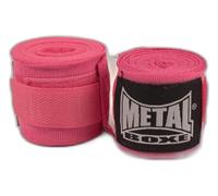 Metal Boxe Bande d'entrainement Rose 2,50 m