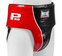METAL BOXE Coquille professionnelle Club Line Cáscara Profesional, Hombres, Negro/Rojo, S/M