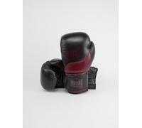 METAL BOXE Gants de Boxe Cuir Omega Noir/Bordeaux 14 oz