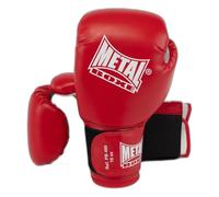 METAL BOXE - Guantes de boxeo de iniciación, color rojo, 0,17 kg