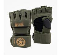 METAL BOXE - Guantes de combate Libre-MMA de competición para entrenamiento, Military (militar), XL