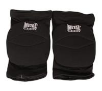 METAL BOXE - Rodillera Junior color negro