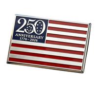 Metal Car Decal Emblem - Metal SUV Decals For 1776-2026 Anniversaries,Long-Lasting Color Retention Flag Badge Sticker - For Veterans Holiday 4th of July Daily Commuting Travel RV Truck SUV Vehicle