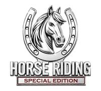Metal Car Emblem, 3D Horse Riding with Automobile Decal Design, Chrome