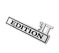 Metal Car Emblem Badge - Waterproof Adhesive Vehicle Sticker, Exterior Decorative Accessory with Body Styling System, Automotive Detail, Scratch Resistant, Piece for Cars Trucks and SUVs