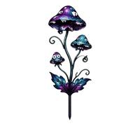 Metal Carnivorous Plant Garden - Stake 2D Spooky Rustproof Toothy Plant | Metal Carnivorous Garden Stake for Halloween, Patio, Lawn, | Flower Beds, Balcony Metal Carnivorous Plant 2D Weather Gothic