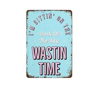Metal Cartel Puerta, No me tiré un Pedo y te soplé un Beso, Cartel Placa, Personalizada, Placa Metálica para la Pared, para Sala de Estar, Decoración, Oficina S