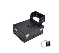 Metal Case (Type C) with PWM 5V Fan for Both The Original and New B01 Version Jetson Nano Developer Kit with Holder for Single Camera Or Binocular Camera
