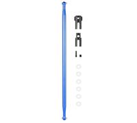 Metal Center Drives Eje de Eje de Eje Dogbone y Junta Drive Cup Part Compatible con 1 10 Escala 4x4 4WD RC Vehículos RC(Blue-37g)