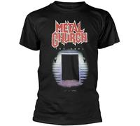 Metal Church The Dark Crewneck tee Mens T-Shirt Black