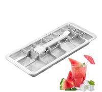 Metal Cold Freezer, 18 Slot Stainless Steel Cold Maker, 11.25x4.75 inches Adorable Release Colds Tray, Easy Release Detachable Trays for Food, Water, Cocktails, Coffee Drinks