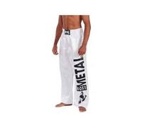 Metal Compartimento Pantalones para Contacto Total de Artes Marciales, Colour Blanco, 170