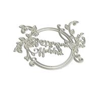 Metal corte todo para cumpleaños, troquelado, plantillas de repujado, formas para álbumes de recortes, álbum de fotos, diario, decoraciones todo para cumpleaños, troquelado, corte de metal para foto