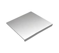 Metal Cutting Board - 40cm Stainless Steel Prep Station, Smooth Kneading Plattform | Durablle Chopping Surrface For Food Meat Vegetable Pastry Counter Preparation Home Restaurant Catering Tasks