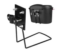 Metal Cycle Container Accessories - Steel 30x25cm | Metal Frame Attachment | Rear Basket Accessory Kit For Bicycle Folding Bike Electric Cycle | Storage Solution Cycling Trips