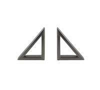 Metal del final del libro, Sujetalibros de mármol metal, 2 piezas, varios tamaños