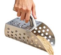 Metal Detector Sand Scoop - Rustproof Stainless Steel Beach Sifter