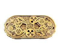 Metal Dice, Game Theme Metal Spin Dice, Aluminum Alloy Mysterious Toy with Engravings, Fun Activity for Beginners, Group Games, Ideal for Bar, Dorm, Travel, and Home Entertainment