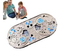 Metal Dice, Game Theme Metal Spin Dice, Aluminum Alloy Mysterious Toy with Engravings, Fun Activity for Beginners, Group Games, Ideal for Bar, Dorm, Travel, and Home Entertainment