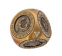 Metal Dice Set | 6-Sided Metal Parties Game Spinner Dice Kit | Lightweight Gathering Supplies | For Leisure Home Family Gathering Bar Competition