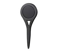 Metal Divot Tool, Magnetic Ball Aligner, Compact Golf Repair Accessory, Reliable Course Practice Training Aid, Portable Outdoor Putting Alignment Device, Golfer Equipment for Men, Women, 10x4cm