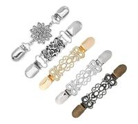 Metal Dress Cincher - Waist Tightening Clips for Women Clothing | Sturdy Alloy with Secure Grip, Fashion Accessory for Adjusting Loose Garments, Elegant Scarf Clasp Daily Styling