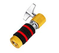 Metal Drum, Multiusos Hi Hat, 2,95 x 1,54 x 1,69 pulgadas, Colorful Rust Proof Drum Hardware, Secure Grip Drummers for Beginners and Professional Music (Multi)