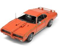 Metal Earth 1969 Pontiac GTO Juez Color 3.5 Hoja Kit De Modelo + Pinzas 00276