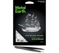 Metal Earth Black Pearl Pirate Ship Kit de modelo de metal 3D con pinzas fascinaciones