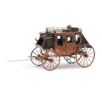 Metal Earth Carroza Del Viejo Oeste Modelo 3D + Pinzas 11890