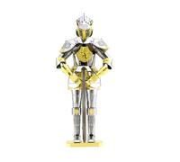 Metal Earth Puzzle 3D Armadura Europea Caballero Rompecabezas De Metal De Armaduras. Maquetas Para Construir Para Adultos Nivel Desafiante De 5.08 X 2.54 X 12.19 Cm