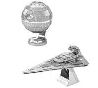 Metal Earth Fascinations - Juego de 2 modelos de metal 3D Star Wars - Estrella de la muerte - Destructor Imperial Star