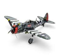 Metal Earth Fascinations MEM1002 Kit de Construcción Para Avión de Caza P47 Thunderbolt - Corte Láser 3D, Rompecabezas de Metal, DIY Con 2 Placas
