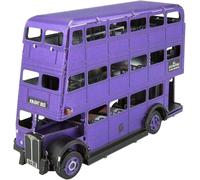Metal Earth Puzzle 3D Autobús Transporte De Emergencia Para Magos. Rompecabezas De Metal De Harry Potter. Maquetas Para Construir Para Adultos Nivel Desafiante De 7.62 X 2.54 X 5.08 Cm