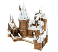 Metal Earth Premium Harry Potter Hogwarts En Nieve 3D Corte Láser Modelo 15300