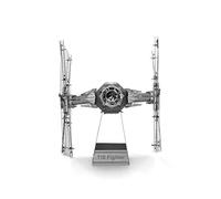 Metal Earth Puzzle 3D Caza Tie. Rompecabezas de Metal de Star Wars. Maquetas para Construir para Adultos Nivel Desafiante de 6.5 x 6 x 7.3 Cms