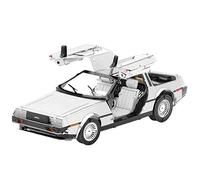 Metal Earth Puzzle 3D Coche Delorean. Rompecabezas De Metal De Regreso Al Futuro. Maquetas Para Construir Para Adultos Nivel Desafiante De 8.89 X 3.18 X 2.92 Cm