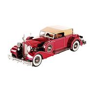 Metal Earth Puzzle 3D Coche Packward Twelve Convertible 1934. Rompecabezas De Metal De Vehículos. Maquetas Para Construir Para Adultos Nivel Desafiante De 9.5 X 3.2 X 2.6 Cm