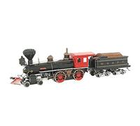 Metal Earth Puzzle 3D Locomotora 4-4-0. Rompecabezas De Metal De Vehículos. Maquetas Para Construir Para Adultos Nivel Desafiante De 18 X 3.2 X 4.2 Cm