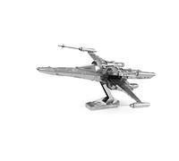 Metal Earth Puzzle 3D Poe Dameron'S X-Wing Fighter. Rompecabezas De Metal De Star Wars. Maquetas Para Construir Para Adultos Nivel Desafiante De 10.1 X 10.5 X 5 Cm