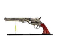 Metal Earth Puzzle 3D Revolver Pistola Rompecabezas De Metal De Lejano Oeste Maquetas para Construir para Adultos Nivel Desafiante De 15 X 2.2 X 6.2 Cm