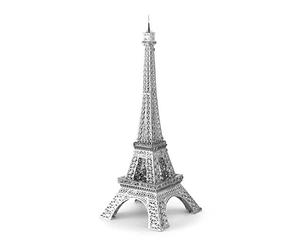 Metal Earth Puzzle 3D Torre Eiffel. Rompecabezas de Metal de Arquitectura. Maquetas para Construir para Adultos Nivel Desafiante de 5.08 x 5.08 x 15.24 Cms