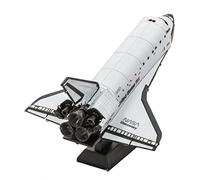 Metal Earth Puzzle 3D Transbordador Espacial Discovery. Rompecabezas De Metal De Espacio. Maquetas Para Construir Para Adultos Nivel Desafiante De 11.43 X 7.11 X 5.84 Cm