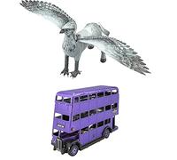 Metal Earth Puzzles 3D Pack De 2 Modelos. Rompecabezas De Metal De La Saga Harry Potter. Maquetas Para Construir Para Adultos Nivel Desafiante