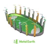 Metal Earth Quidditch Pitch Harry Potter Etched Metal Model Kit MMS466