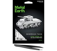Metal Earth Sherman Tank - Kit de metal 3D con pinzas, fascinaciones