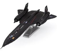 Metal Earth SR-71 Blackbird Color 3D Metal Model Kit Fascinations