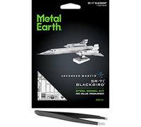 Metal Earth SR-71 Blackbird Kit de modelo de metal 3D con pinzas fascinaciones