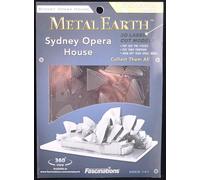 Metal Earth Sydney Ópera Casa 3D Metal Modelo + Pinzas 010534